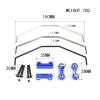 for KK-RC Metal Front and Rear Sway Bar Anti Roll Bar Kit for 1/5 for Trax-xas for X-Maxx for XM-AXX RC Car Upgrades Parts Accessories(1 Set) view 2