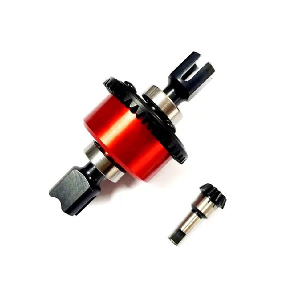 Front Rear Diff Set Spiral Steel Gear 43T 10k RTR Upgrade Differential Assembly for ARR-ma 6s 1/7 1/8 for Infra-CTION for MOJ-AVE for KRA-TON(43T 10T RTR)