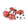 10pcs 1:12 Dollhouse Ball Model Miniature Resin Football Basketball Toys for Doll House Decoration, Premium Resin, Exquisite Craftsmanship, Develops Sports Interest, Mini Game view 1