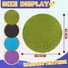 4PC Sensory Wall Fidget Toys for Toddler Baby 1-3 Classroom Must Have Sensory Mats for Kid Autism ADHD Quiet Silicone Tactile Pad Desk Toys Calm Down Item Mini Floor Tiles Fidget Autistic Special Need view 2