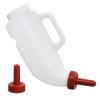 1 Set Nurser Bottles with Handle and Silicone Horizontal Calves Nursing Calf Bottle with a Replacement Nipple Livestock Supplies,Cow Milk Bottle2.11 Quart  (Horizontal) view 1