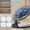2 in 1 Infant Insert for Carseat, Newborn Car Seat Insert with 3D Mink Dot, Soft Baby Car Seat Head Support for Boys Girls, Breathable Car Seat Cushion for Baby, Stroller Cushion for Swing, Bouncer view 4