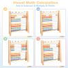 Abacus for Kids Math - Wooden Abacus with 100 Counting Sticks and 112 Math Cards, Counting Toys for Preschool Learning, Educational Math Toys for Developing Fine Motor Skills, Math Calculation view 4