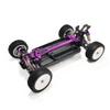 for Wltoys 124017 124016 144001 144010 144002 Upgrade Parts Carbon Fibre Chassis Shock Bracket Arms Fixed Parts Set(for 124019 124017) view 4