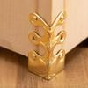 10 Pcs Baseboard Corner Protectors:Solid Brass Corner Protector,Suitable for Baseboards,Cabinets, Tables, Desks and Dressers,with Screws (Black) view 2