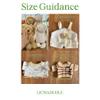 LICHADUOLE 9-12"/30cm Teddy Bear Outfit: Corduroy Overalls Knit Sweater T-Shirt 4-Piece Set for 10 inch Stuffed Animals Medium Bartholomew BearNO Doll view 3