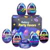 Cherislpy 6 Pcs Easter Galaxy Slime Eggs Stress Relief Toys for Kids Boys Girls Easter Basket Stuffers Eggs Fillers Party Favors Gifts view 2