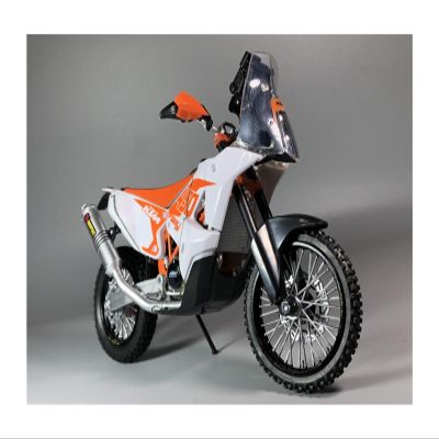 1/12 450 Rally Simulation Motorcycle Model Home Display Collection for:Die Cast Metal Gift Collection(A)