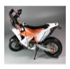 1/12 450 Rally Simulation Motorcycle Model Home Display Collection for:Die Cast Metal Gift Collection(A) view 4