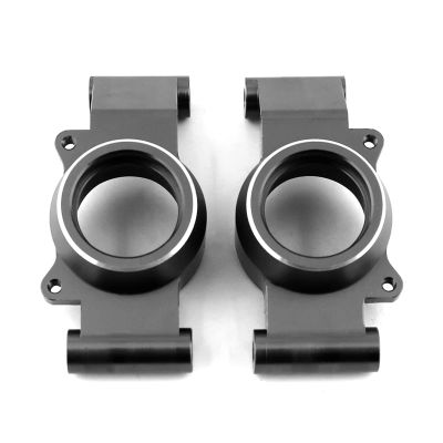 2pcs Metal Rear Stub Axle Hub Carrier For 1/5 For Trax-xas X-Maxx Xmaxx 6S 8S RC Monster Truck Upgrade Parts Accessories replacement part(Black)