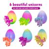 Cherislpy 6 Pack Unicorn Hatching Surprise Eggs - Grows 600%- Easter Birthday Gifts for Kids Boys Girls Easter Basket Stuffers Eggs Fillers Party Favors view 3