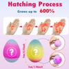 Cherislpy 6 Pack Unicorn Hatching Surprise Eggs - Grows 600%- Easter Birthday Gifts for Kids Boys Girls Easter Basket Stuffers Eggs Fillers Party Favors view 4