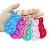 24 PCS Prefilled Easter Eggs with Bunny Pop Bubble Fidget Keychains Toy Inside for Kids Boys Girls Easter Basket Stuffers Party Favors Easter Egg Fillers Hunt view 3