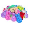 24 PCS Prefilled Easter Eggs with Bunny Pop Bubble Fidget Keychains Toy Inside for Kids Boys Girls Easter Basket Stuffers Party Favors Easter Egg Fillers Hunt view 4
