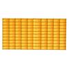 100 Car 1/64 Model Car Display Case, Toy Car Storage Organizer, Cars Storage Showcase ,Wall Mounted & Durable Die-Cast Car Storage Organizer with Handle for 1:64 Scale Vehicles , (Yellow) view 2