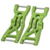 2pcs RC Lower Suspension Arm, Aluminum Alloy RC Front Lower Suspension Arm for LOSI 1/10 22S 2WD No Prep Drag Car (Green view 1