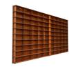 100 Car 1/64 Model Car Display Case, Toy Car Storage Organizer, Cars Storage Showcase ,Wall Mounted & Durable Die-Cast Car Storage Organizer with Handle for 1:64 Scale Vehicles , (Walnut) view 4