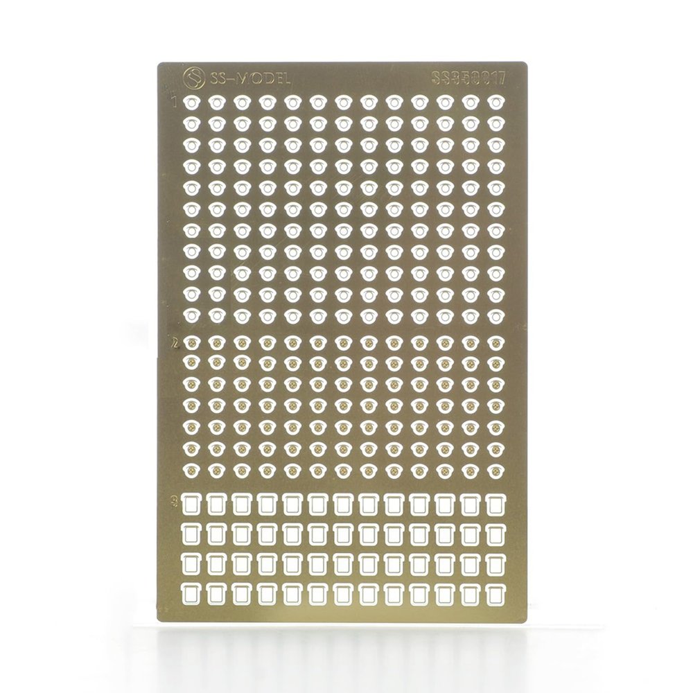 1/350 Etched Metal Windows Universal Russian Soviet Navy Ship Conversion Etched Parts No Connection Points