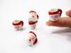 1:12 Santa Ceramic 5 Cup Mug Miniature Dollhouse Christmas Ceramic Charms 16906 view 4