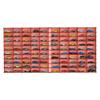 100 Car 1/64 Model Car Display Case,Toy Car Storage Organizer,Cars Storage Showcase, Wall Mounted Display Case,Toy Car Organizer Pink view 3