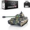 Heng Long US in Stock 2.4G 1/16 Tk7.0 Plastic RTR RC Tank Toys - German King Tiger - Shooting BB view 1