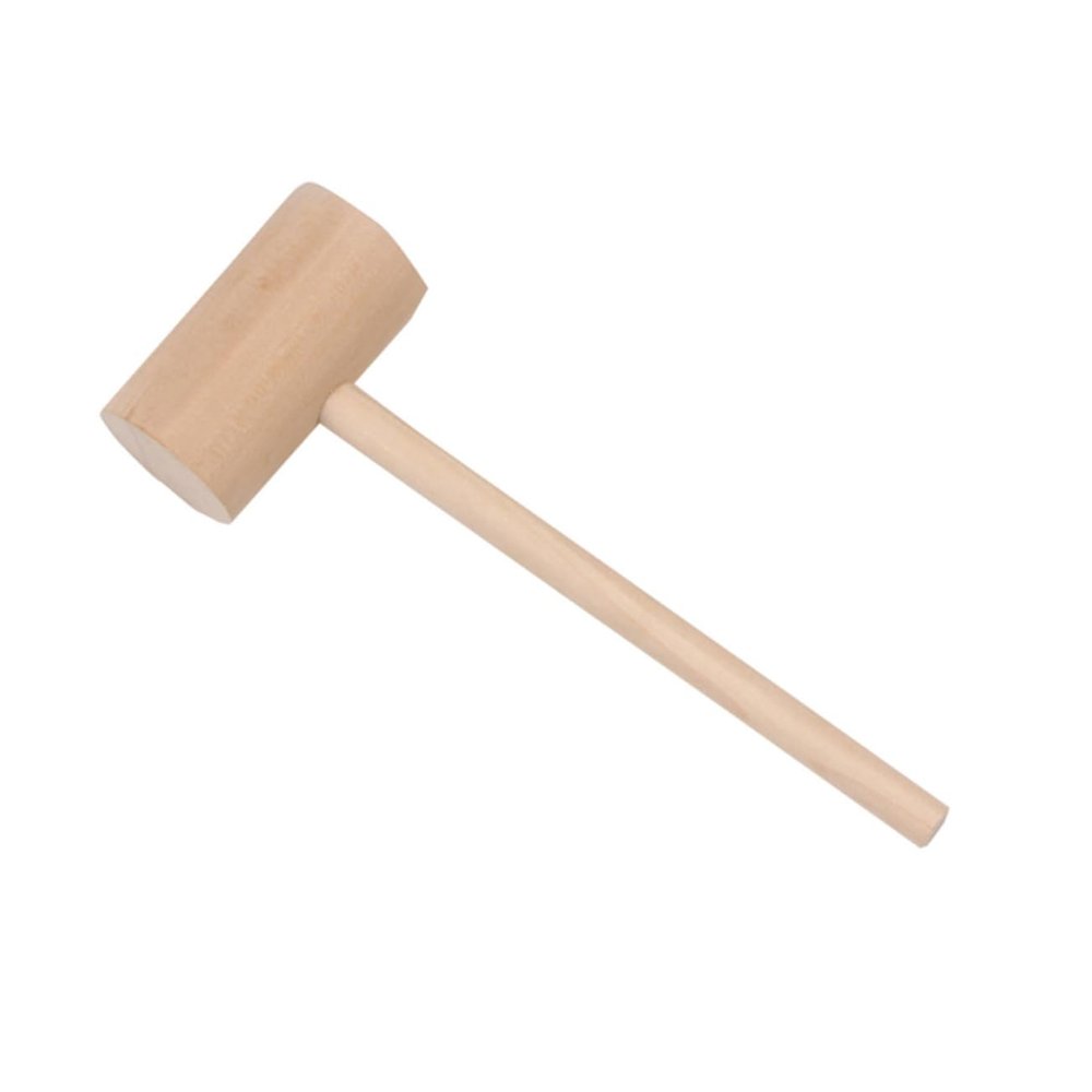 ANDRESLAD 12pcs Mini Hammers for Boy Girl Educational Toy for Hand-Eye Coordination and Dexterity and Natural Wood Mallets for Play and Home Use
