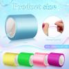 HyDren 10 Pcs Nano Tapes Glow in The Dark Nano Tape Bubble Kit No Heating Required, 65.6 ft x 1.97 in Special Nano Tape Suitable for Beginners Children UV Colorful Double Sided Tape for Making Bubble view 2