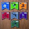 Age of Comics: The Golden Years | Enamel Tokens | Deluxe Game Accessory Featuring 7 Comic Genre Tokens | Durable, Vibrant Upgrade for Your Board Game Experience view 3