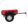 Aluminum Alloy Tra Car Highly Simulation RC Car Vehicle Model ToyBlack Be with Flexible Suitcase Net for Versatility (Red) view 2