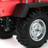 Aluminum Alloy Tra Car Highly Simulation RC Car Vehicle Model ToyBlack Be with Flexible Suitcase Net for Versatility (Red) view 3
