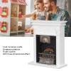 1:12 Dollhouse Fireplace Simulation Cute Vivid Decorative Miniature Fireplace Toy for Dollhouse Accessories view 4