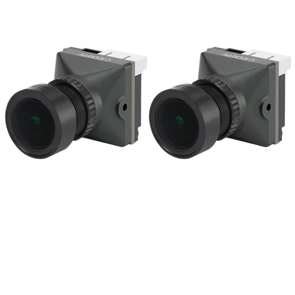 CUIPPWRJ Ratel PRO Camera 1500TVL 16:9/4:3 NTSC/PAL FOV125 Blacklight Night Camera Compatible with Compatible Drone 1/2/3PCS(2PCS PRO)