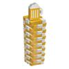 Island Dogs Stack The Beers Game  Fun Adult Stacking Drinking Game & Party Game for 2+ Players, 45 Wood Pieces + Beer Topper  Perfect for Game Nights, Parties, & Bar Fun view 4