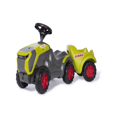 Rolly rollyMinitrac Claas Xerion 12.650 with rollyMinitrac Trailer (Vehicle Size: 610 x 300 x 410 mm, Trailer Size: 340 x 300 x 250 mm, Plastic, Baby Ride, Children's Vehicle) 13 592 9