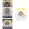 82Pcs Gear Kits Motor Gears Accessories Single Reduction Worm Gear Set For Toy Motor Car Robot With Wheel view 2