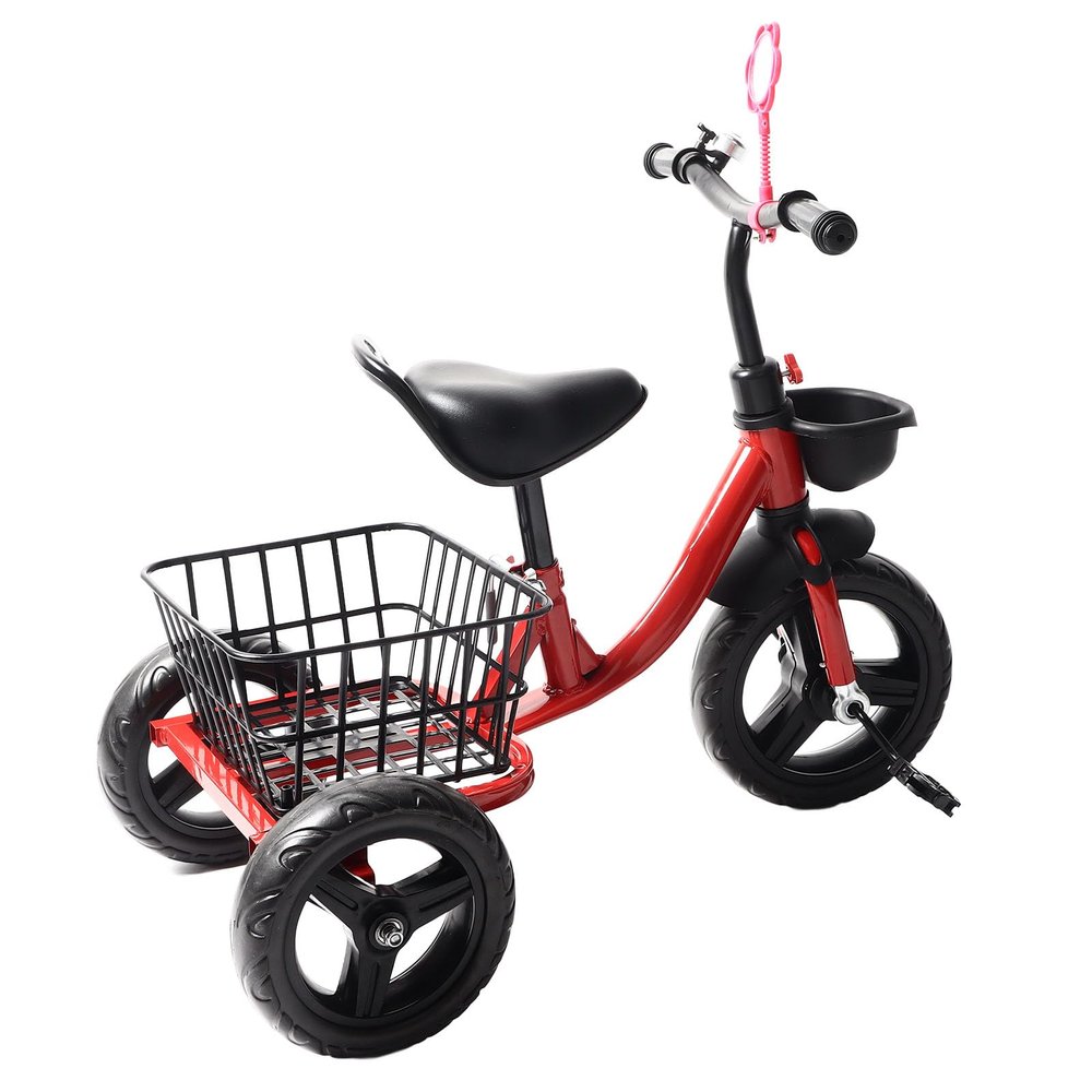Kids Tricycle Toddlers, Tricycle Toddler, with Pedal Storage Basket, Roadster Tricycle for Toddlers and Kids for 16 Year Olds Outdoor