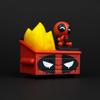 100% Soft for Marvel Deadpool Dumpster Fire Vinyl Figure view 3