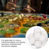 30Pcs 12 Sided Dices, Plastic Write On Teaching Dices Polyhedral Dice Kit for Game DIY view 2