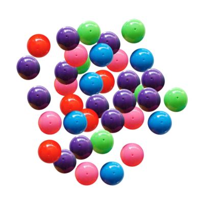 CoudarTitie Bingo Ball Calling Balls Lightweight Fittings Tally Ball Lottery Balls for Entertainment Office Family Household Regal Game, 45 to 50 Balls