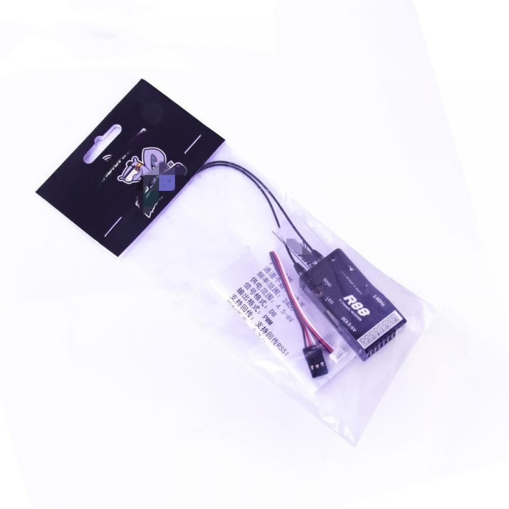 Radiomaster Multi-Protocol Receiver R81 R84 R86 R86C R88 Compatible 4CH 6CH 8CH SBUS RSSI Compatible With D8 D16 TX16S SE RC Drones(R88 8CH)