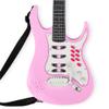 Best Choice Products Toy Kids Guitar Play Set Bundle, Pretend Play Toddler Electric Guitar Kit with Interactive Microphone, Amp, Whammy Bar, 6 Demo Songs and 2 Sticker Sheets - Soft Pink view 3