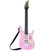 Best Choice Products Toy Kids Guitar Play Set Bundle, Pretend Play Toddler Electric Guitar Kit with Interactive Microphone, Amp, Whammy Bar, 6 Demo Songs and 2 Sticker Sheets - Soft Pink view 4