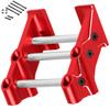hopsupRC RC Wing Mount Upgrades Part for 1/10 Kraton Outcast 4X4 4S V2 BLX,Alloy Rear Wing Mount Hops Up,Replace ARA320631,Red view 1