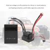 120A RC Brushless ESC, Sensorless RC ESC Powerful Throttle Response Brushless ESC with Programming Card Set for 1/8 1/10 RC Cars view 3