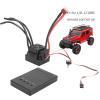 120A RC Brushless ESC, Sensorless RC ESC Powerful Throttle Response Brushless ESC with Programming Card Set for 1/8 1/10 RC Cars view 4