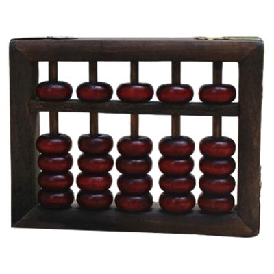 5-Digit Abacus Mathematical Soroban Abacus Chinese Calculator Children's Math Calculation Tool for Children Calculating