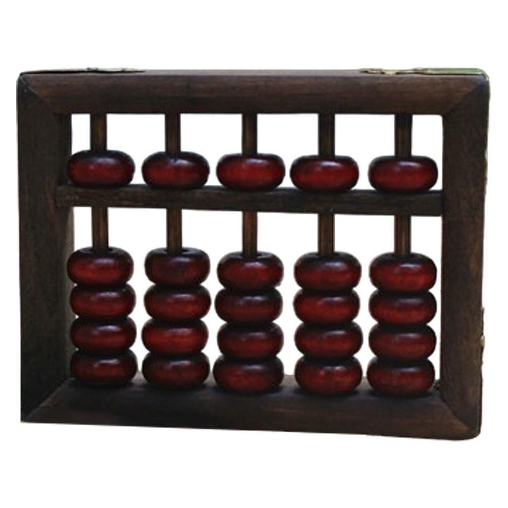 5-Digit Abacus Mathematical Soroban Abacus Chinese Calculator Children's Math Calculation Tool for Children Calculating