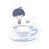 A3! x Sanrio Characters 19 Tsukioka Tsumugi x Cinnamoroll [Mini Character Illustration] Swaying Acrylic Stand view 1