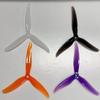 Fit for Suitable Compatible with RC Racing 5-inch unmanned Aerial Vehicles, Used Compatible with 5236 5.2X3.6X3 3-Blade propellers (2 Pairs)(Purple) view 2