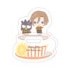 A3! x Sanrio Characters 13 Mari Settsu x Bad Batsumaru [Mini Character Illustration] Swaying Acrylic Stand view 1